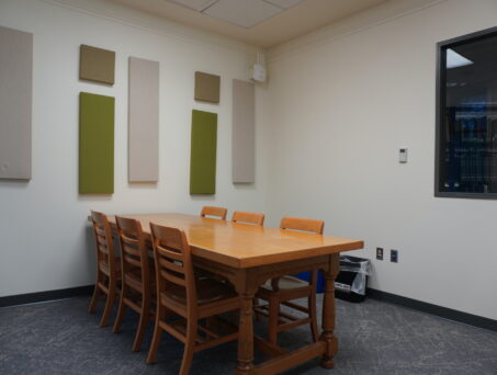 Group Study Room - 2nd Floor. Click on this picture to reserve this room.