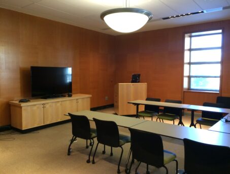 Conference Room - Lobby. Click on this picture to reserve this space.