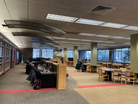 Open Study 1st floor, Engineering Library