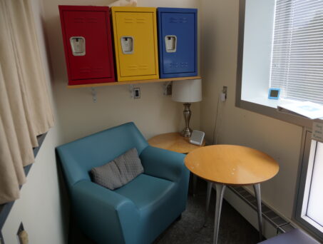 Comfy lactation room. Click on this picture to reserve this room.