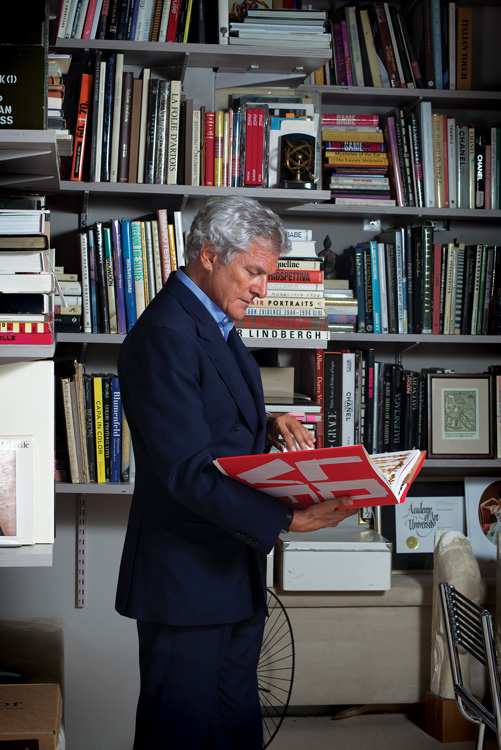 Alain Elkann in his office. Provided.